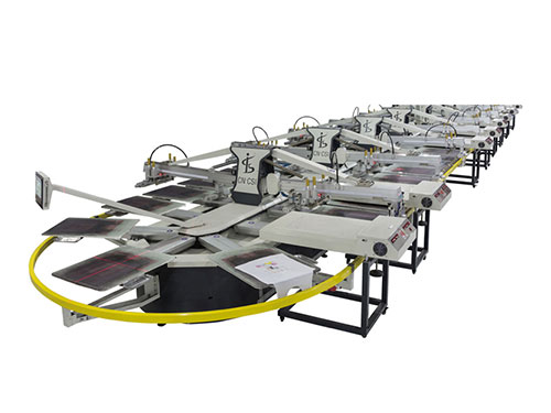 Automatic textile screen 2025 printing machine