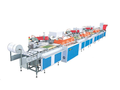 SPR Series Roll to Roll Multi-color Automatic Screen Printing Machine